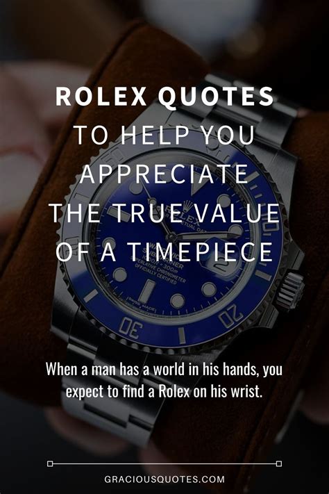 famous Rolex quotes